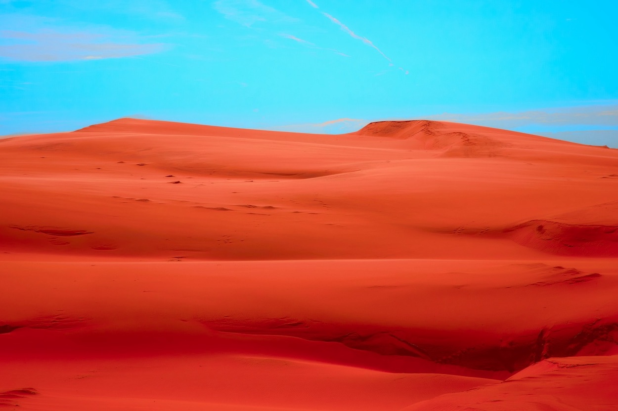 Dune orangées